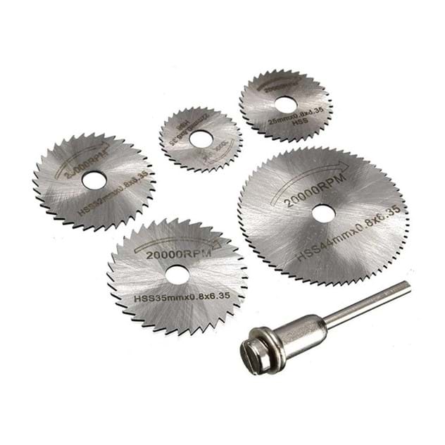 ست 6 عددی فرز پولکی مدل LINIX