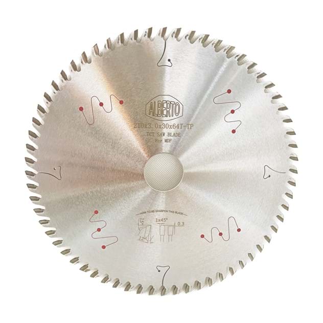 تیغه ام دی اف بر 21 سانت آلبرتو