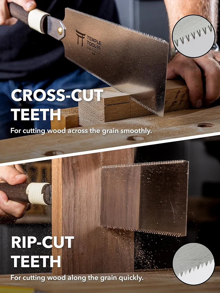 اره دستی ژاپنی دو لبه Temple Tool Co. مدل R-240