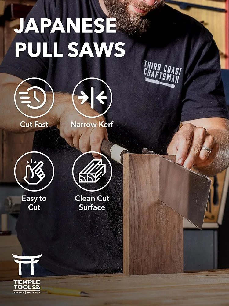 اره دستی ژاپنی دو لبه Temple Tool Co. مدل R-240