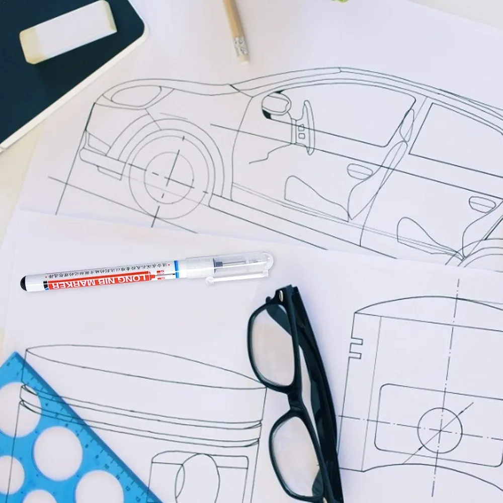 ماژیک نشانگر نجاری رنگ مشکی SM906