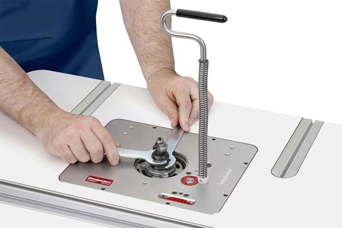 آموزش نصب تیغه اور فرز نجاری