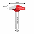 تیغ V شکل دامار مدل DMMR077D34CL7.5S12CNC