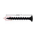پیچ ام دی اف سایز 40*4 جعبه 500 عددی