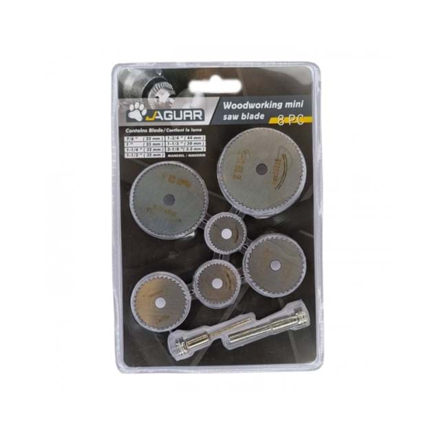 مجموعه 8 عددی تیغ فرز انگشتی JAGUAR